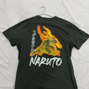 Naruto Black Graphic T-Shirt